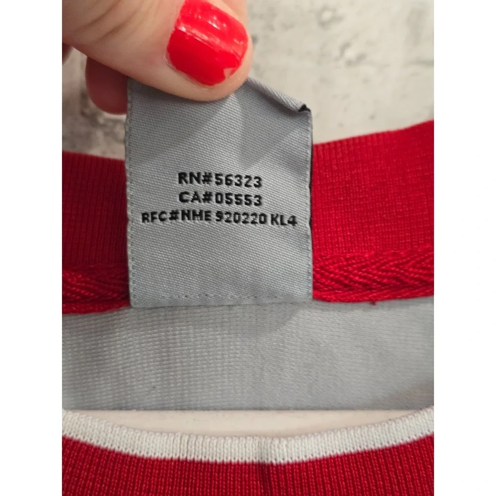 Vintage‎ 2005 Y2K Jordan Brand 23 Gray Red Embroidered Sleeveless Jersey Sz 2XL
